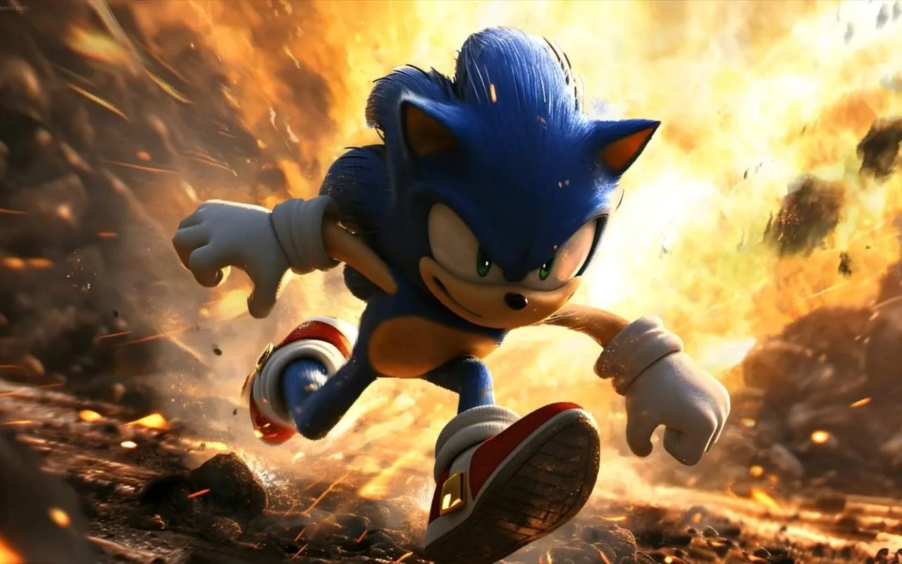 Sonic Explosion Live Wallpaper