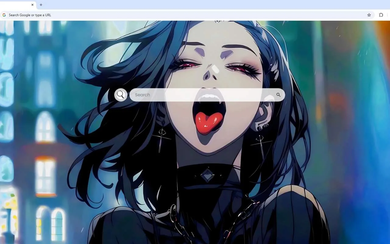 Dark Vampire Girl Live Wallpaper