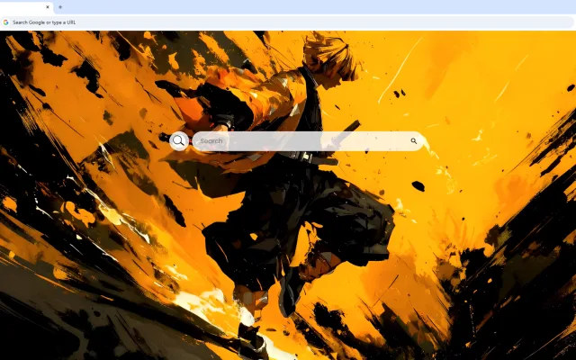 Zenitsu Agatsuma Thunder Run Live Wallpaper