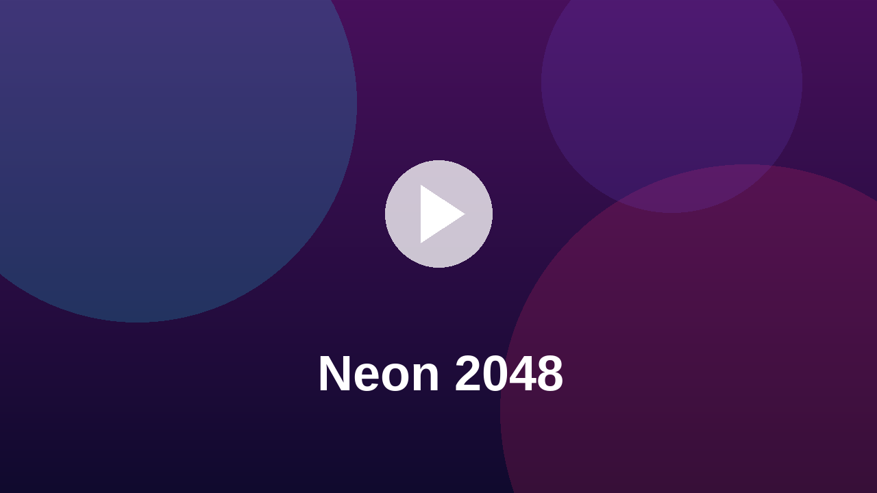 Neon 2048
